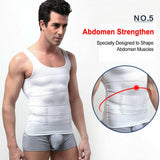 MEN'S SLIMMING BODY SLIM SHAPER UNDERWEAR CORSET COMPRESSION VEST/SHIRT