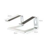 Ergonomic Aluminium Cooling Elevator for Laptop Stand MacBook portable