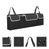 Car Boot Organiser Back Seat Hanger Large Storage Bag Pocket Travel Hanging