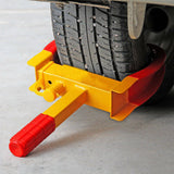 Heavy Duty Wheel Clamp Lock Vehicle Caravan Car Security Anti-theft w/ 2keys