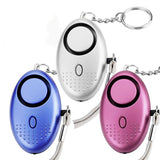 3X 140dB Personal Alarm Self-defense Keychain Emergency Siren Song Safety Torch