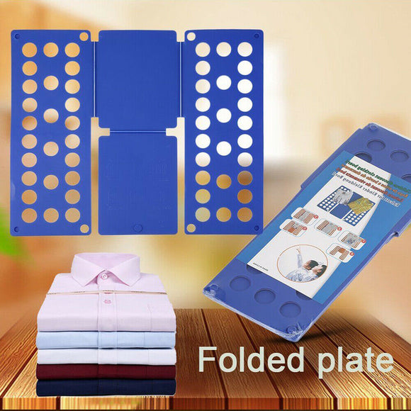 Clothes T Shirt Top Folder Magic Folding Board Flip Fold Laundry Organizer