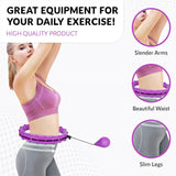 24 Knots Smart Hula Hoop Fitness Detachable Hoops Weight Hoola Hoops