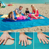 Sand Free Beach Mat Blanket Sand Proof Magic Sandless Sand Dirt & Dust Disappear