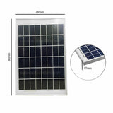 10W 12V Solar Panel Kit Power Charging Battery Charger Caravan Camping