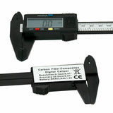 150mm 6'' Inch Electronic Digital Vernier Micrometer Caliper Gauge Carbon Fiber