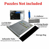 Jigsaw Puzzle Roll Mat 1500 PCS Puzzle Storage Saver Pad Toys with Inflator Tool