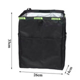 Waterproof Car Trash Can Waste Basket Storage Garbage Bag Seat Back Organizer