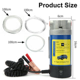 Portable Electric Oil Transfer Extractor 12V Fluid Suction Pump Diesel Siphon