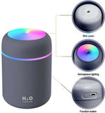 Car Air Purifier USB Diffuser Aroma Oil Humidifier Mist Led Night Light Home