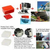 For GoPro Hero 258pcs 9 8 7 6 5 4 3 Accessories Pack Case Chest Head Floating