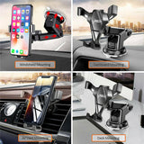 Universal Windscreen Dashboard Car Air Vent Phone Holder Mount GPS Stand Rotate