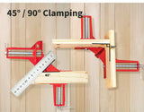 4-Piece Corner Clamp 90 Degree Right Angle Outside Vise Frame Holder Timber Work