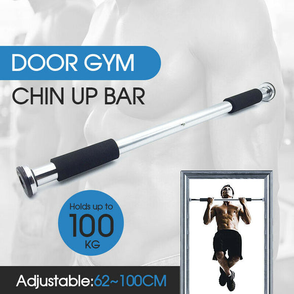 Door Chin Up Bar Portable Home Gym Pull Up Doorway Exercise Workout Fitness