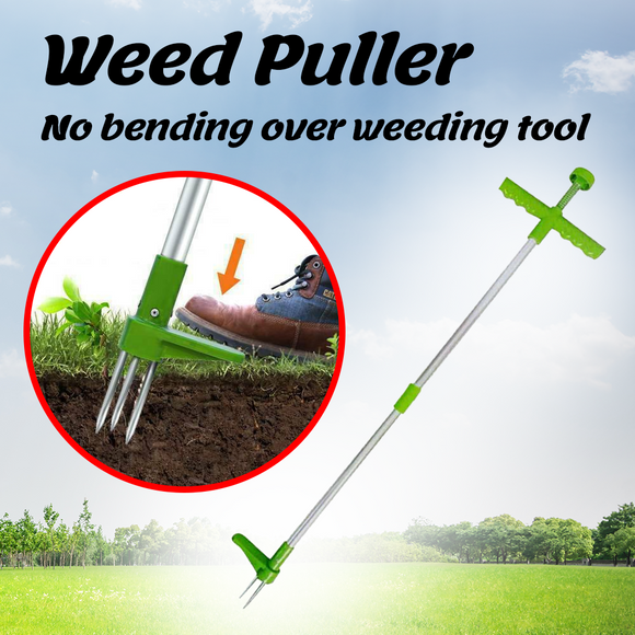 Weed Puller Weeder Twister Twist Pull Garden Lawn Root Killer Remover Tool