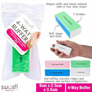 4 Way Nail Art Buffer Buffing Block Sanding File Shape Shiner Manicure Tool