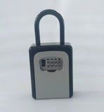 4-Digit Combination Lock Key Safe Storage Box Padlock Security Home Outdoor