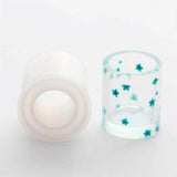 2Pcs Clear Silicone Holder Mold & Casting Mold Making Jewelry Epoxy Resin Set