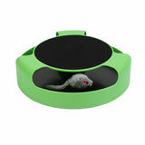 Motion Cat Toy Catch The Mouse Chase Interactive Cat Training Scratchpad