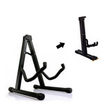 Folding Guitar Stand Floor Rack Electric Acoustic Bass Gig Holder