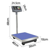 150kg Electronic Computing Digital Platform Scales Postal Shop Scale Weight