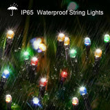 Solar Fairy String Lights 100/200/500 LED Outdoor Garden Christmas Party Decor