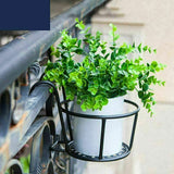 3X Metal flower Holder Shelf Stand Hanging Pots Basket Plant Garden Wall Storage