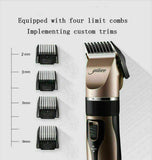 9Pc Washable Professional Hair Clippers Men cordless hair trimmers Beard Trimmer