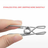 Stainless Steel Clothes Pegs 10X Hanging Clips Pins Laundry Windproof Clamp