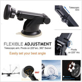 Magnetic Mount Car Windscreen Suction Holder Mobile Phone GPS Telescope Stand