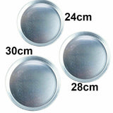 3Pcs Aluminum 30cm,28cm,24cm(D) Tin Round Cake Pan Bakeware Baking Tray Set