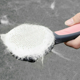 1pcs Automatically Self Cleaning Pet Grooming Brush Dog Cat Slicker Brush Remove