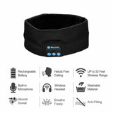 Bluetooth Sleep Headset Wireless Stereo Earphone Headphone Sports Headband w/Mic