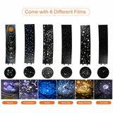 LED Rotating Projector Starry Night Light Star Sky Lights Baby Kids Bedside Lamp