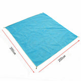 Sand Free Beach Mat Blanket Sand Proof Magic Sandless Sand Dirt & Dust Disappear