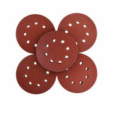 150pcs 5" Sanding Discs Sander Pads 125mm 60 80 100 120 240 Mixed Grit Orbital