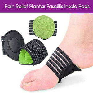 Foot Heel Pain Relief Plantar Fasciitis Insole Pads & Arch Support Shoes