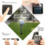 10m/20m LED Solar Fairy String Light Copper Wire Waterproof Garden Outdoor Decor