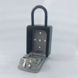 4-Digit Combination Lock Key Safe Storage Box Padlock Security Home Outdoor