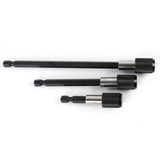 3Pcs Screwdriver Extension Kit Quick Release 1/4 Hex Shank Holder Drill Bit Set