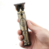 Men's USB Electric Hair Clippers Trimmer Beard Shaver Cordless Groomer Kit