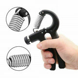 Exercise Power Strength Hand Grip Wrist Adjustable Training Gym Forearm 10-60Kg