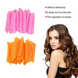 40PCS 50cm Magic Hair Curlers Curl Formers Spiral Ringlets Leverage Rollers