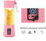 Portable USB Electric Fruit Juicer Smoothie Maker Blender Bottle Juice Shaker