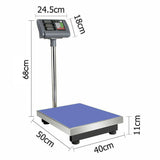 300KG Electronic Computing Digital Platform Scales Postal Shop Scale Weight