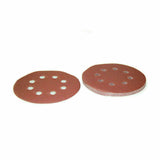 125x 8-Hole 125mm Sanding Discs Pads Sandpaper Hook&Loop 60-240 Grits Mats