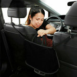 Net Mesh Storage Bag Car Seat Side&Baby Safety Mirror View Back Ward Facing Care