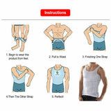 MEN'S SLIMMING BODY SLIM SHAPER UNDERWEAR CORSET COMPRESSION VEST/SHIRT