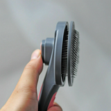 1pcs Automatically Self Cleaning Pet Grooming Brush Dog Cat Slicker Brush Remove