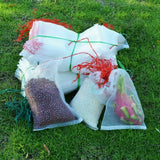 50-100pcs Agriculture Garden Fruit Vegetable Protection Exclusion Mesh Net Bags